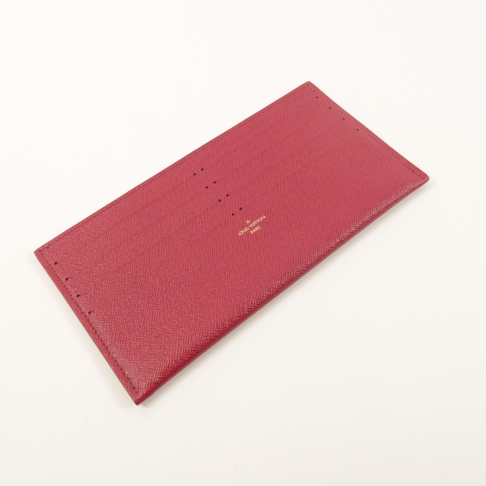 LOUIS VUITTON GHW Felicie Pochette Chain Shoulder Bag M81896 Monogram Brown Red