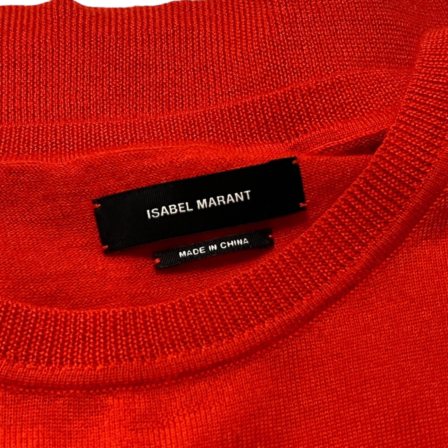 Isabel Marant Cashmere Silk Knit Jumper – Faux Wrap Sweater, FR36