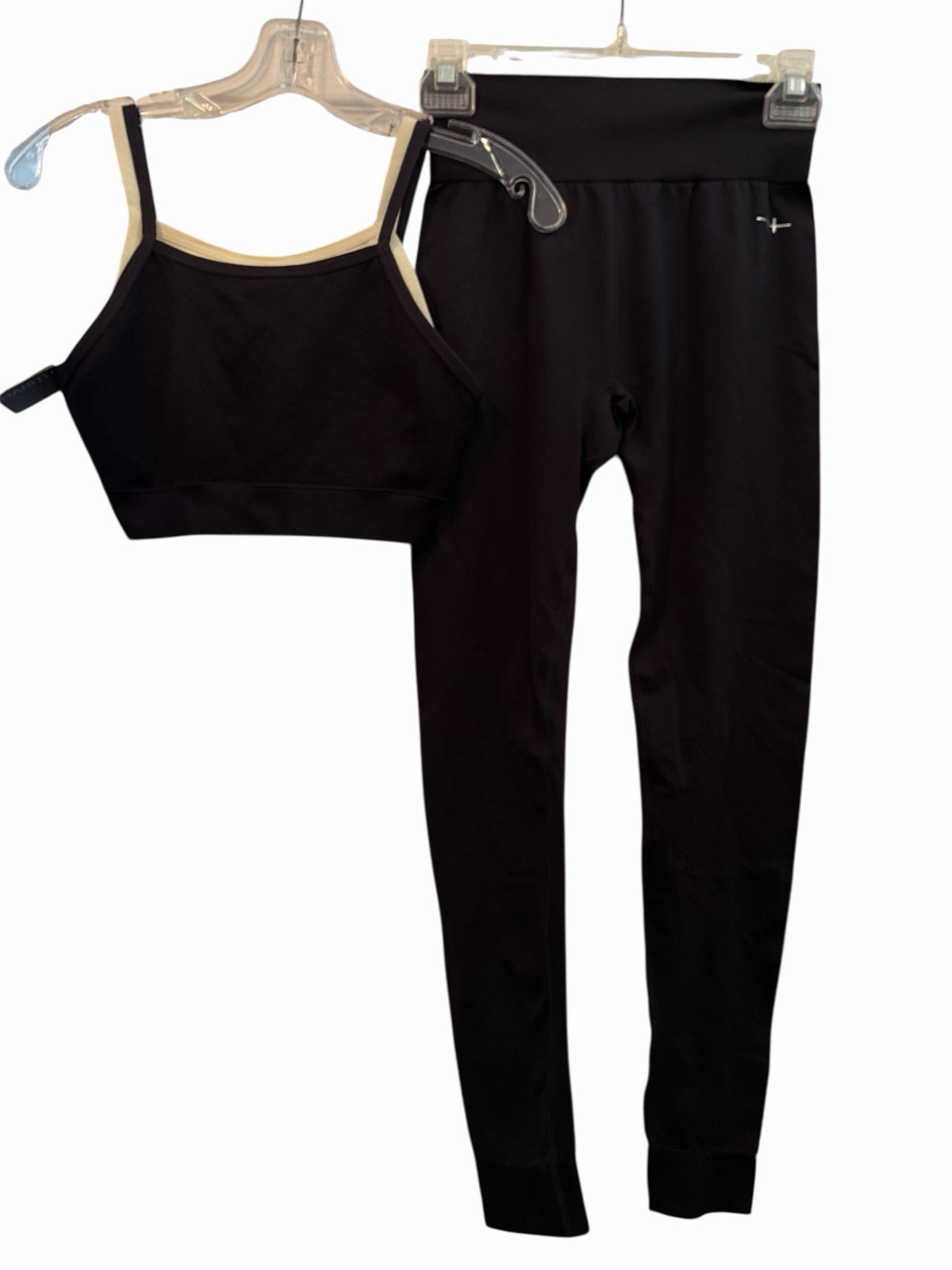 Habitual Girl Sports Bra & Leggings Set Black Size 14-16