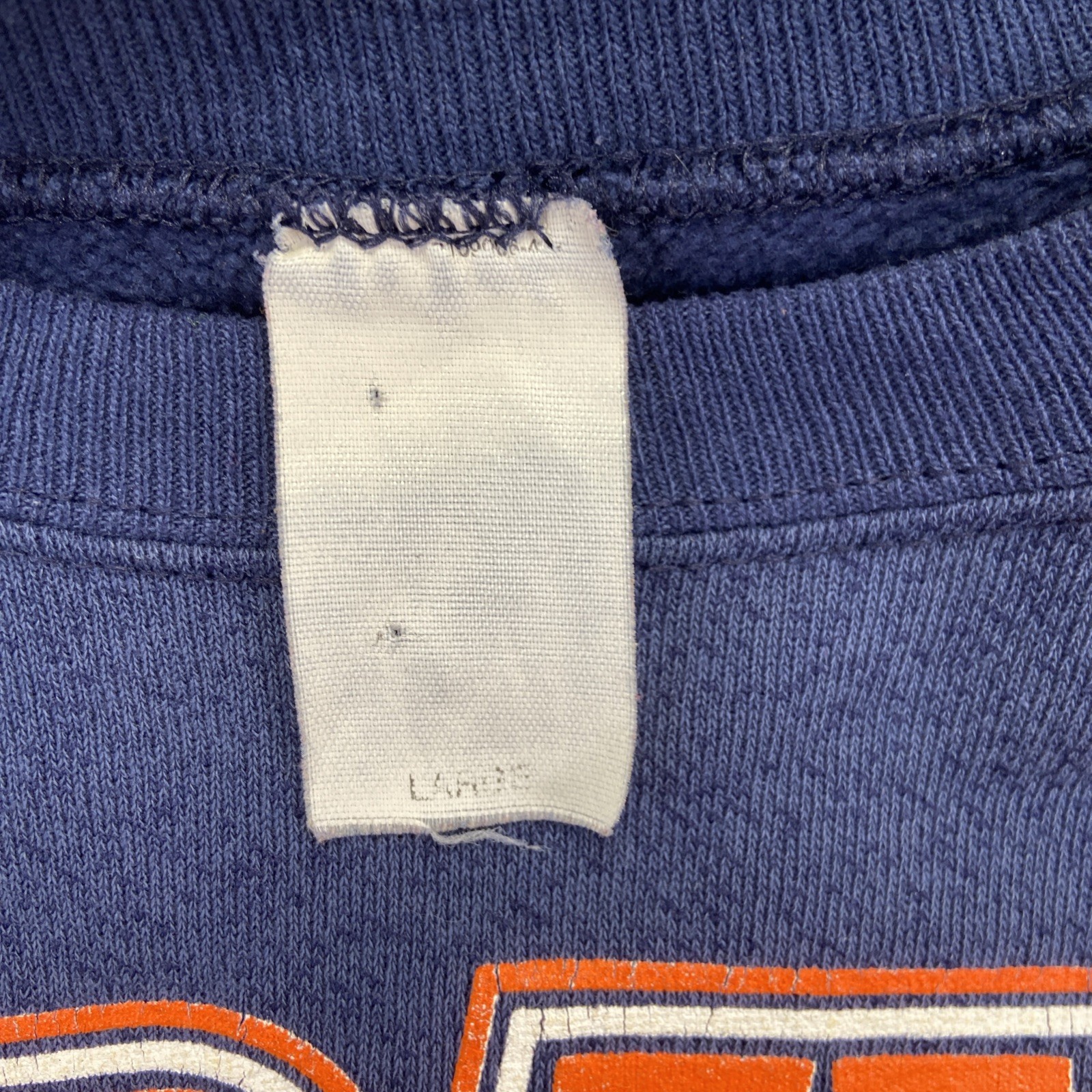 Auburn Tigers Sweatshirt Mens M Blue Vintage 90s NCAA Crewneck Fleece Alabama