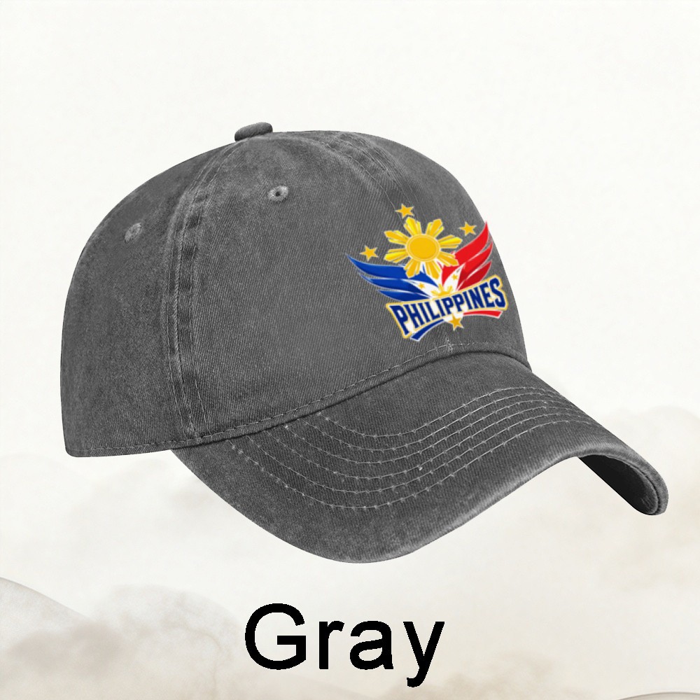 Philippines Emblem Baseball Cap Patriotic Theme Dad Hat