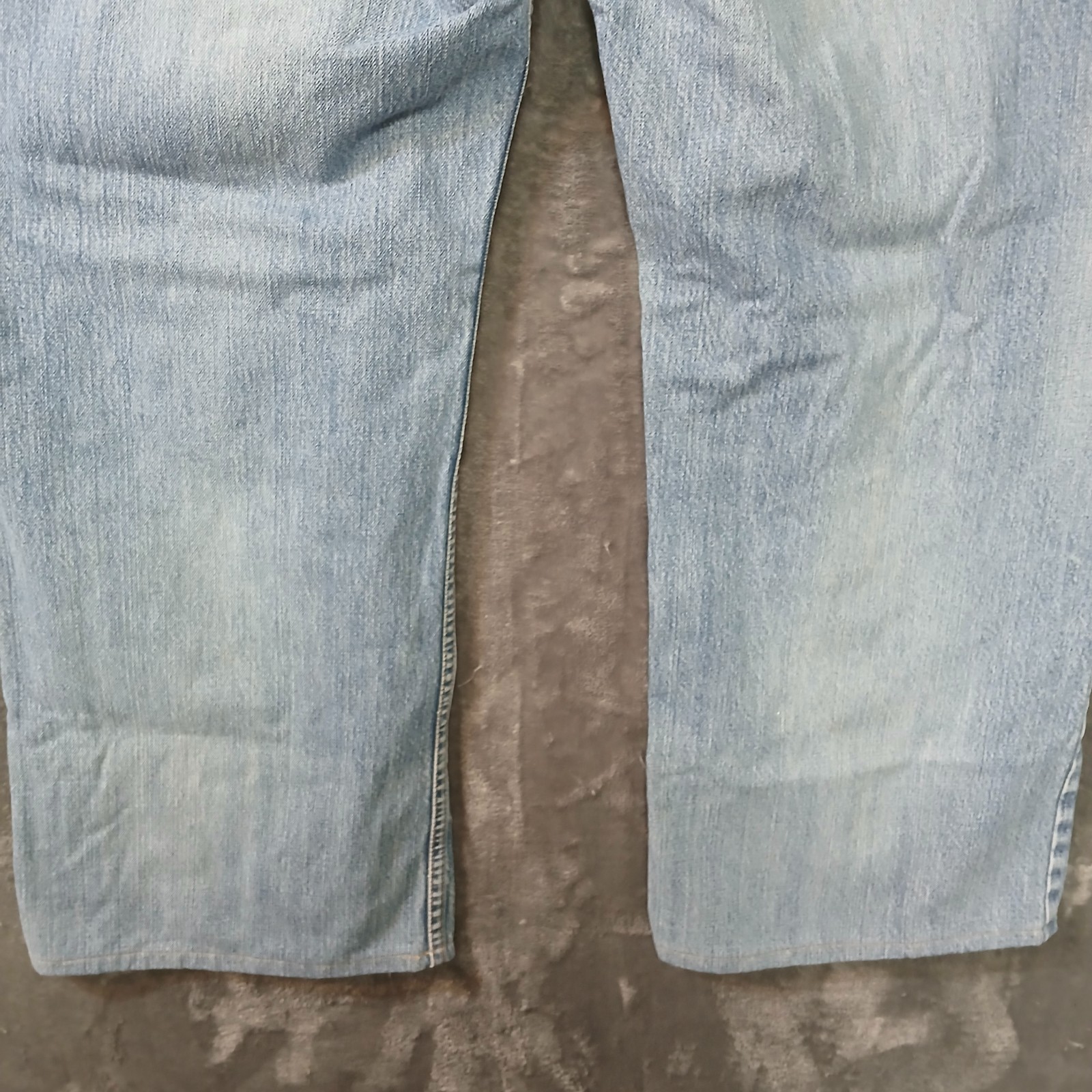 VINTAGE Y2K LEVIS 567 JEANS MENS 38X29 BLUE BOOTCUT LOOSE LIGHT WASH