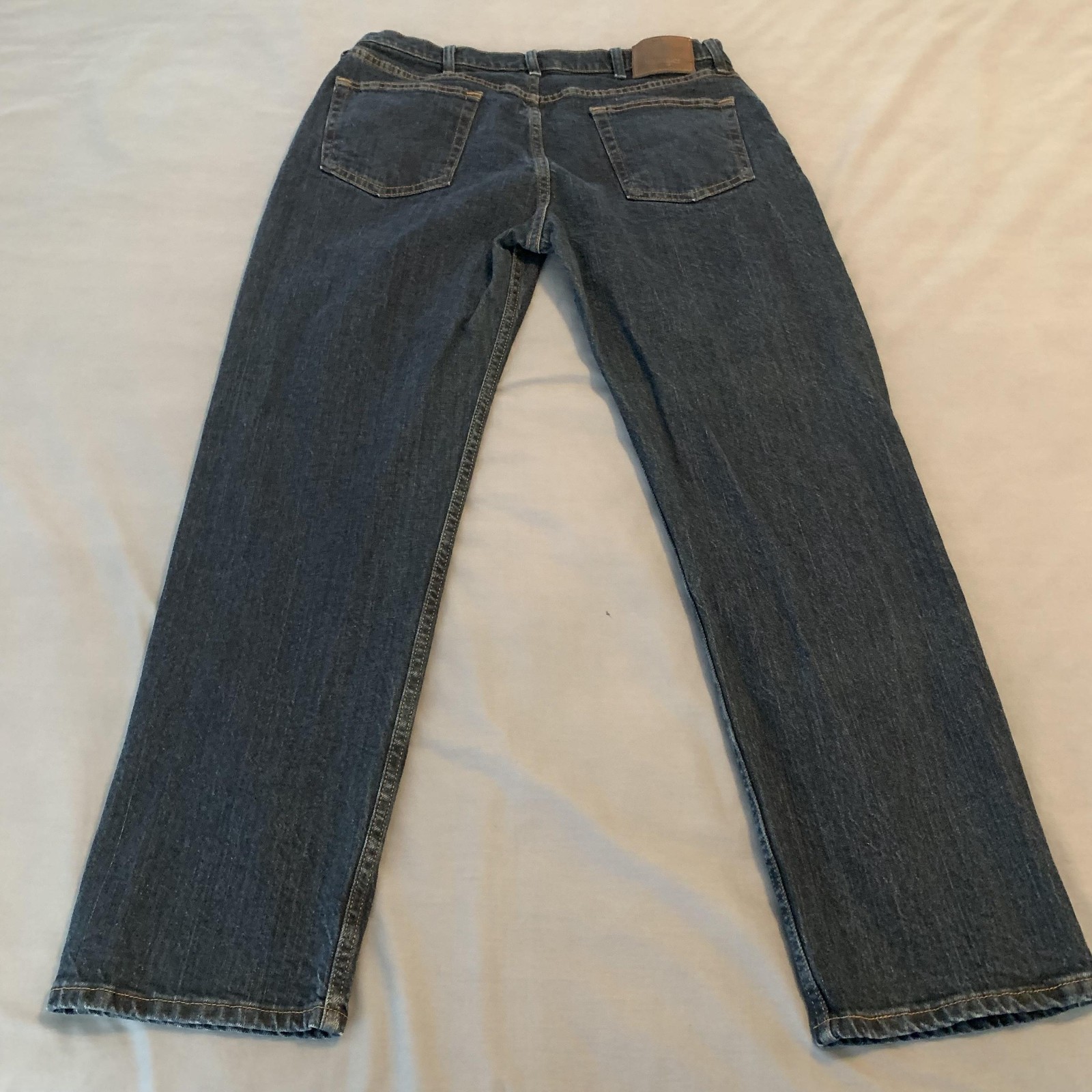 Wrangler Jeans Mens 36×30 Blue Regular Fit Comfort Straight Leg Denim Pants