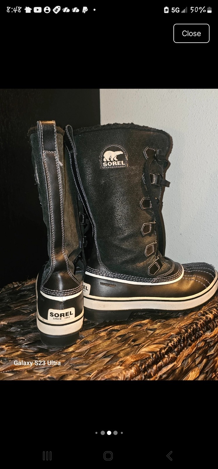 Sorel Tivoli High Waterproof Boots. 6.5. (New Boots) In Great Condition No Box