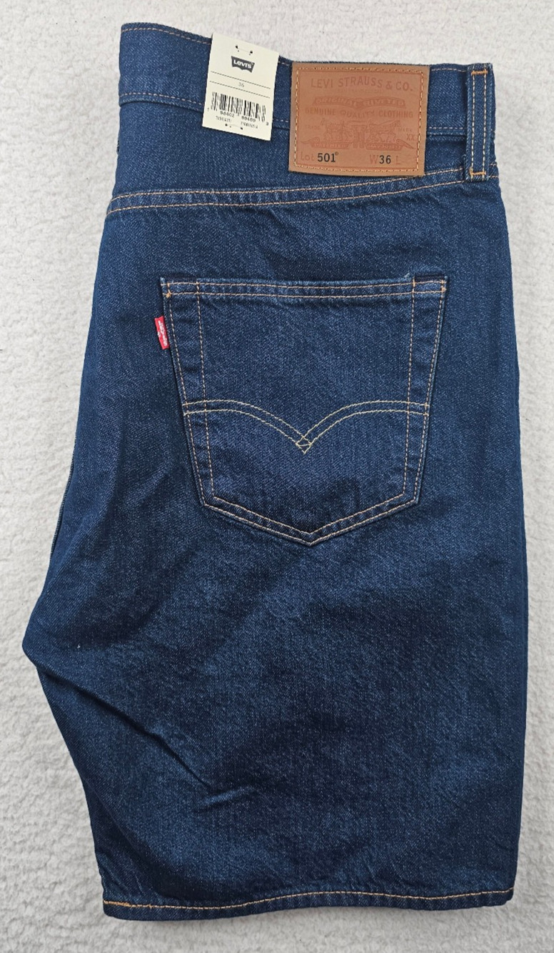 Levis 501 Mens Classic Cotton Original Fit Stonewash Denim Shorts PICK YOUR SIZE
