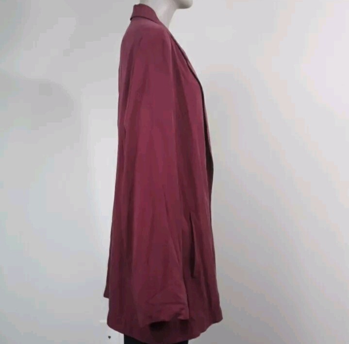 Evy’s Tree Size 2X The Marie 100% Tencel Open Front Sweater