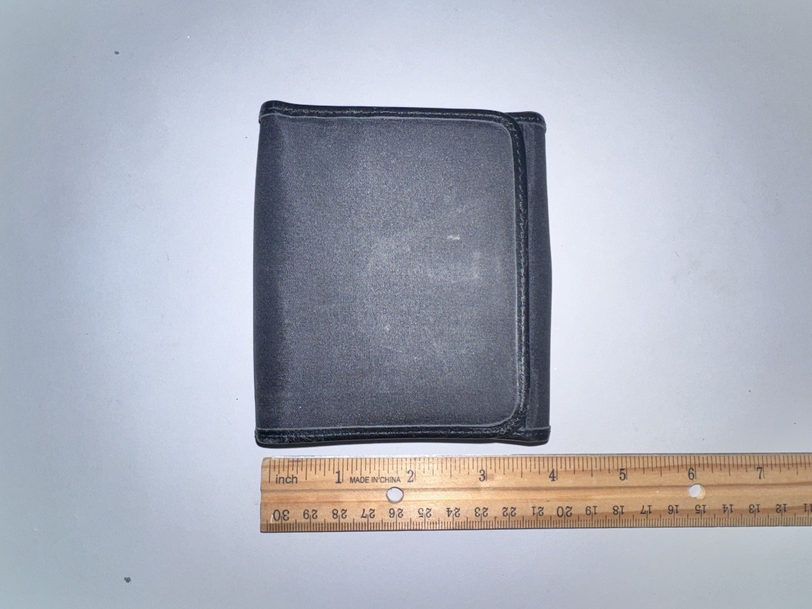 Vintage Moschino compact wallet, specifically a collaboration with Redwall