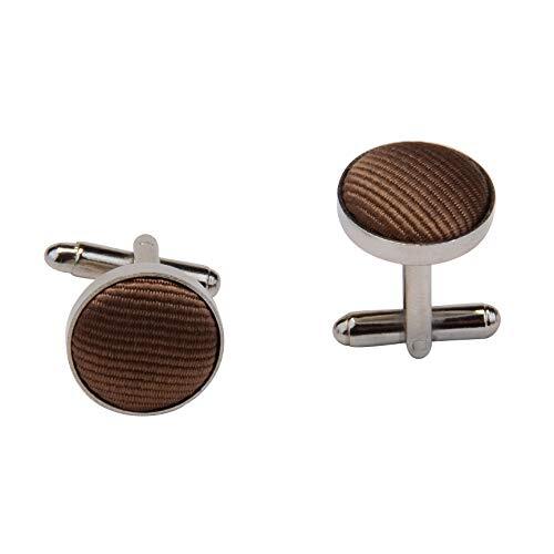 3.15″（8cm） Solid Color Necktie and Pocket Square Cufflinks Sets For Men +