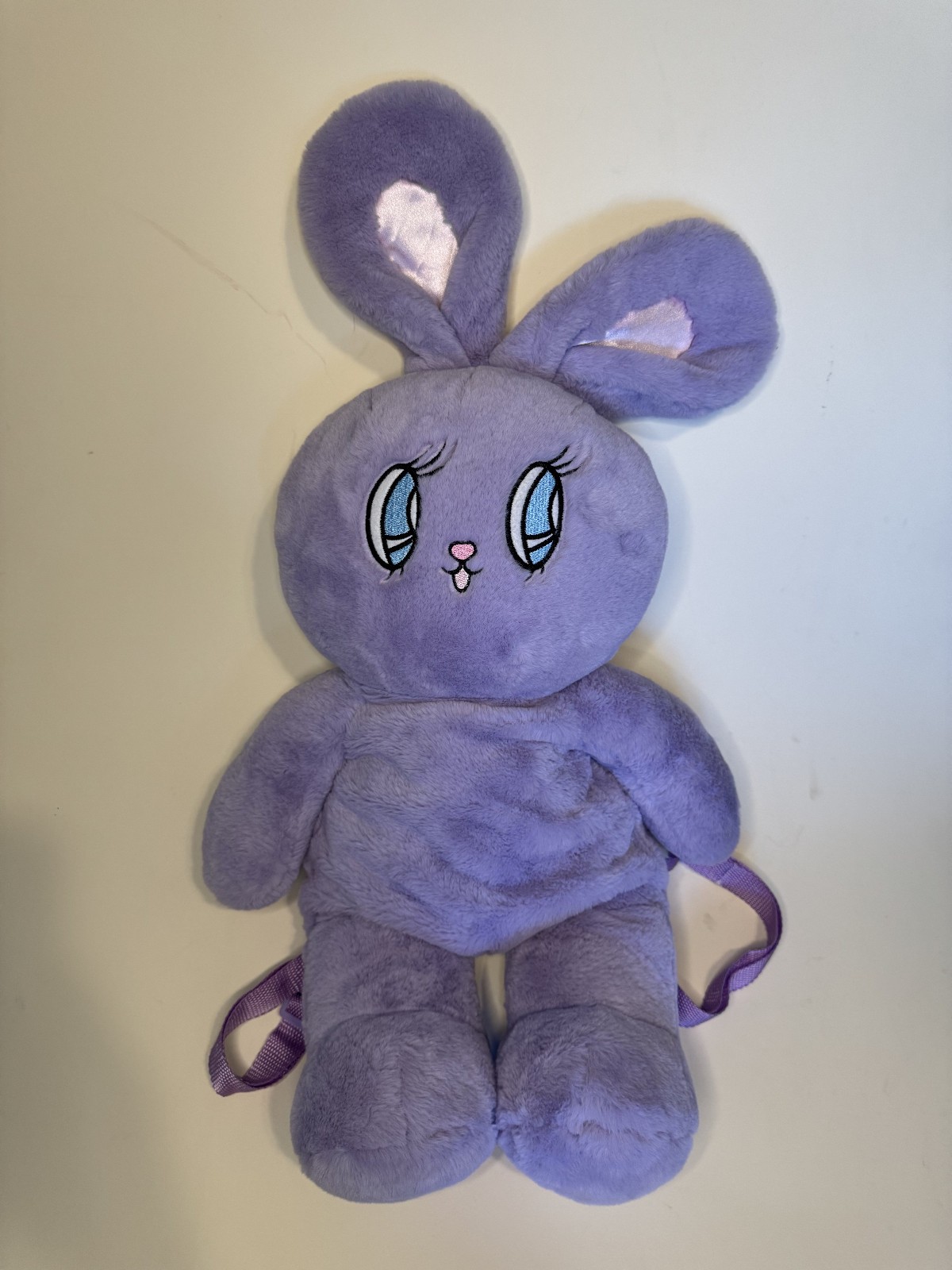 Esther Bunny Purple Plush Backpack 22 inch (56cm) Esther Kim