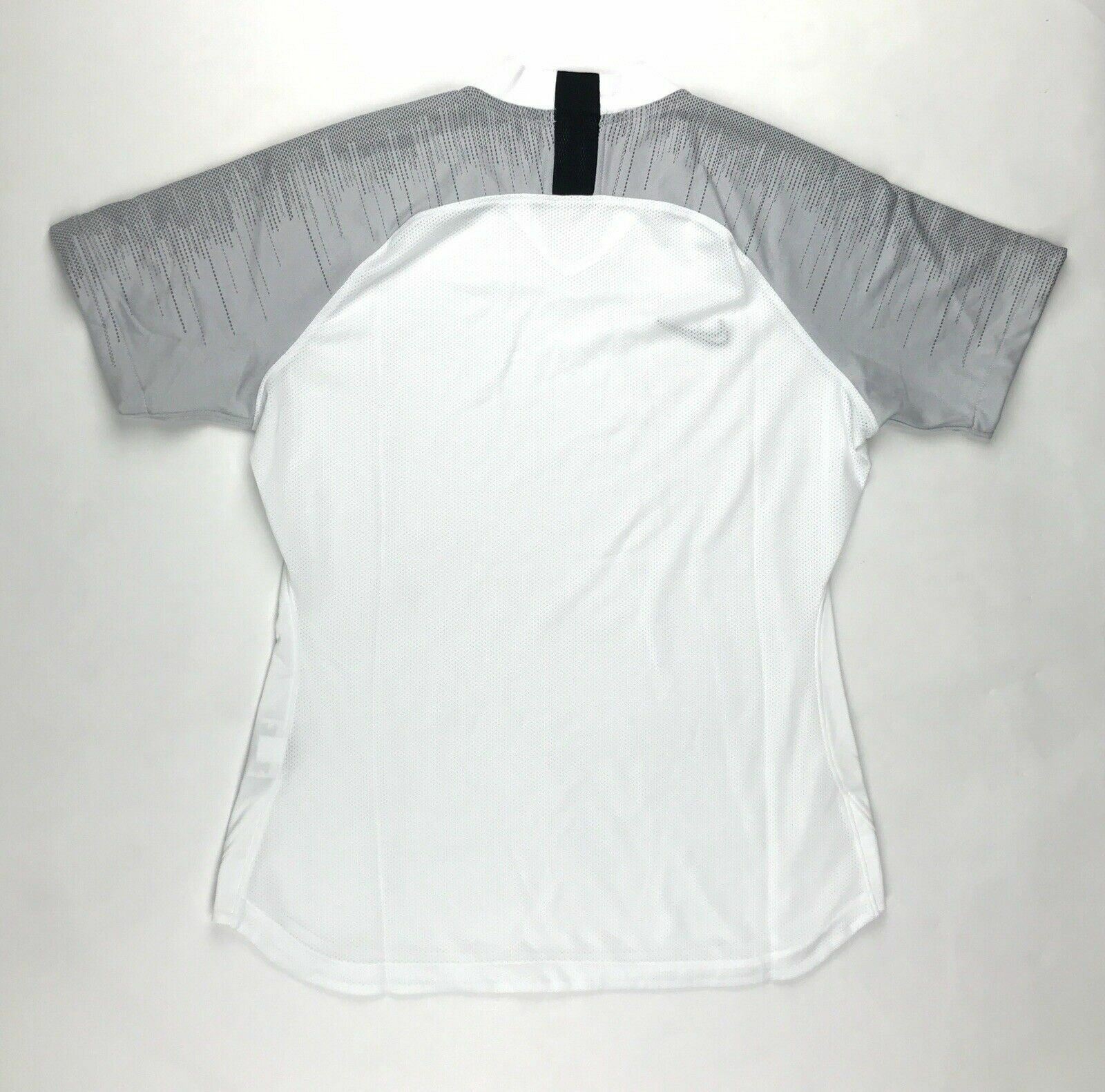 Nike Dry Strike Soocer Jersey Women’s Medium White Shirt AJ1150 Gray Goalie