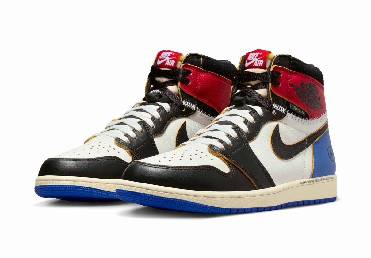 fragment design Union Nike Air Jordan 1 OG Varsity Red IO7847-002 Mens Size Auth