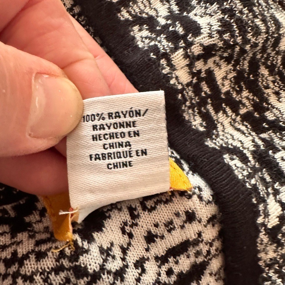Ruby Rd. Monochrome Knit Fabric pullover size XL womens