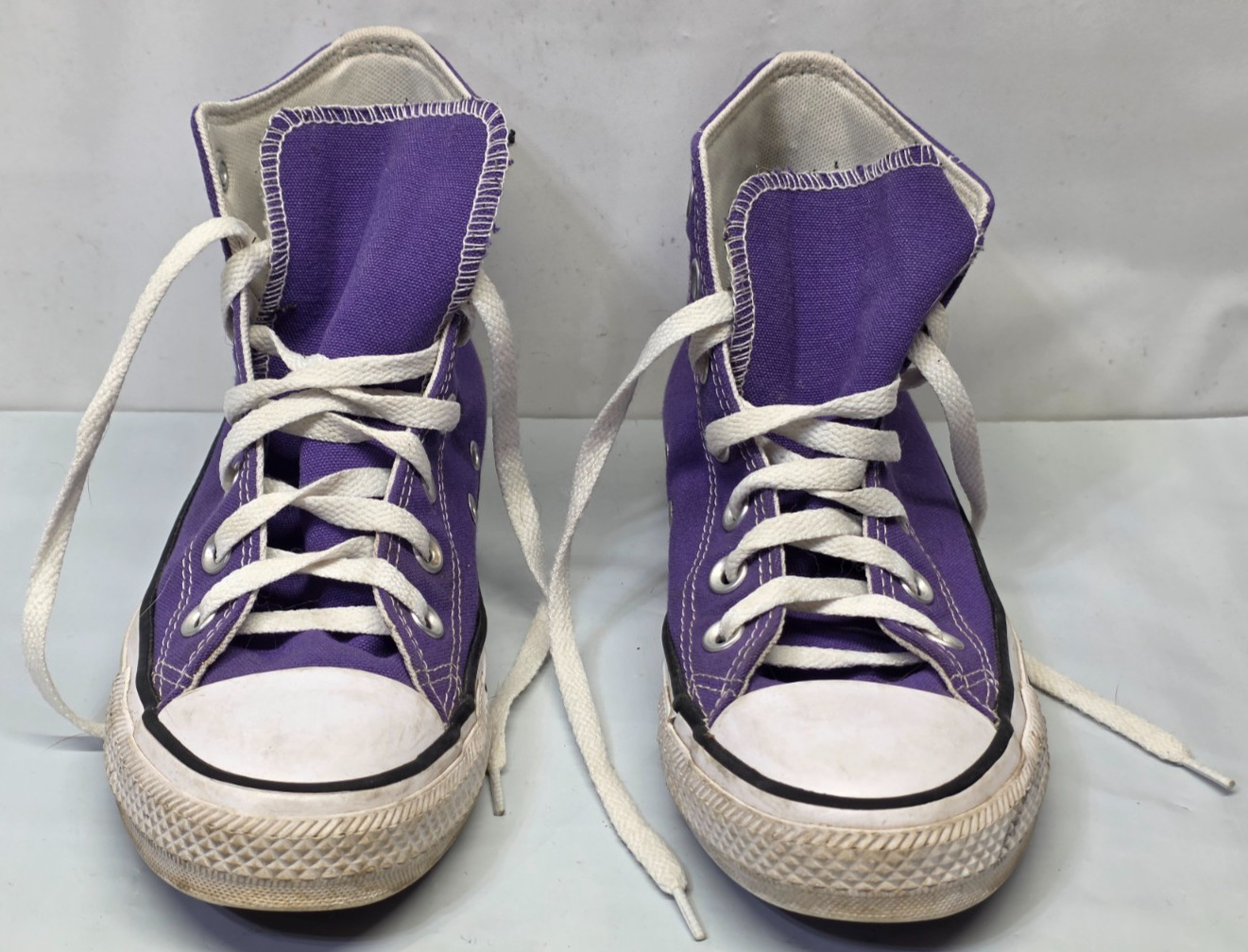 Converse Unisex CT All Star High 137833F Purple Casual Shoes Sneakers Size M5 W7
