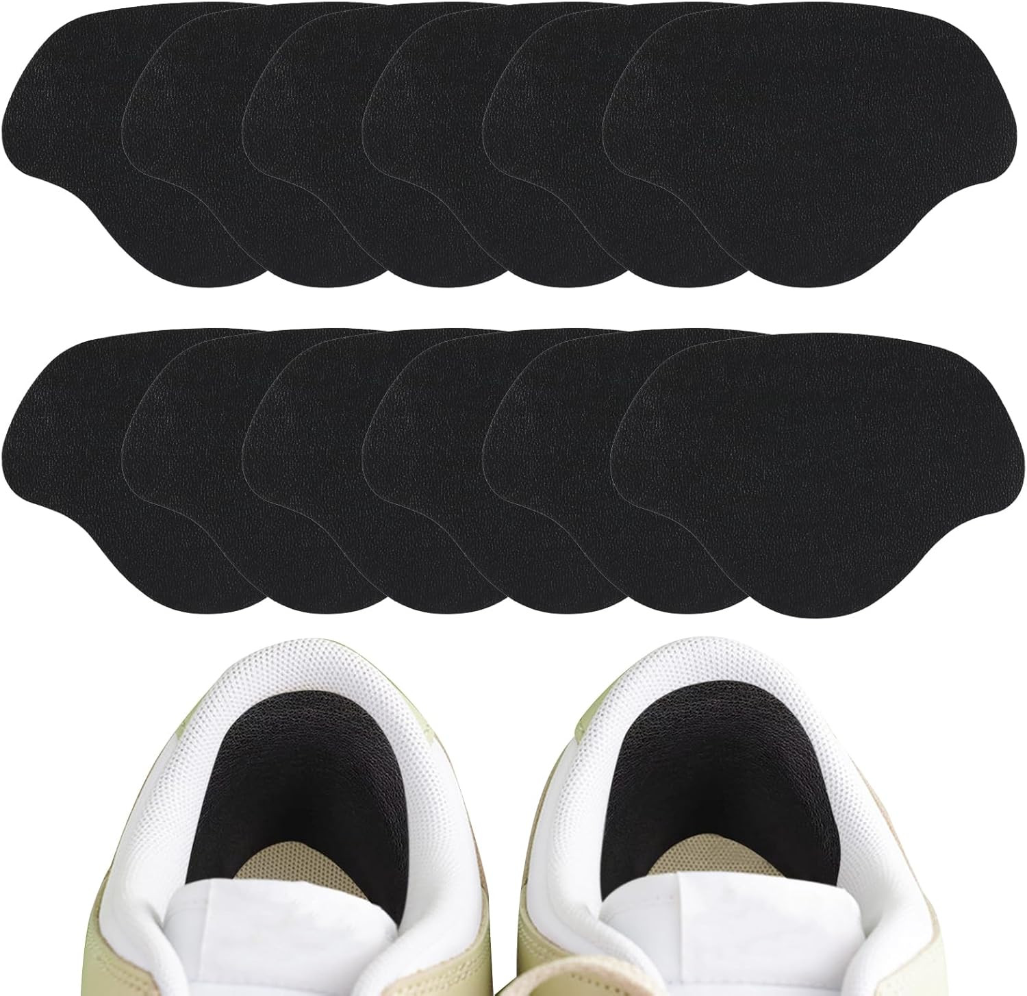 12 Pcs Shoe Heel Repair Patches, Self-Adhesive inside Shoe Hole Patch Kit for Sn