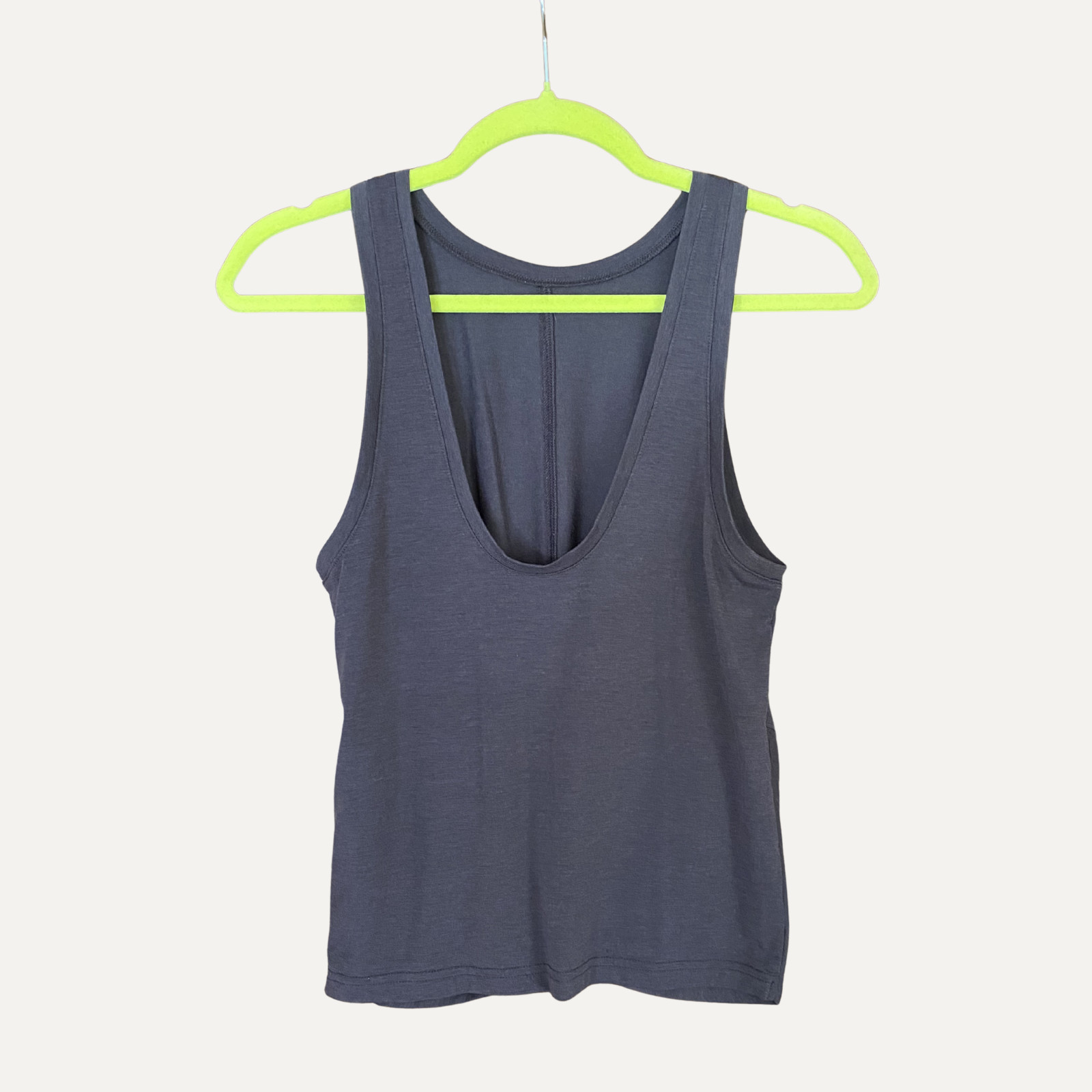 Athleta twist workout tank top navy size small