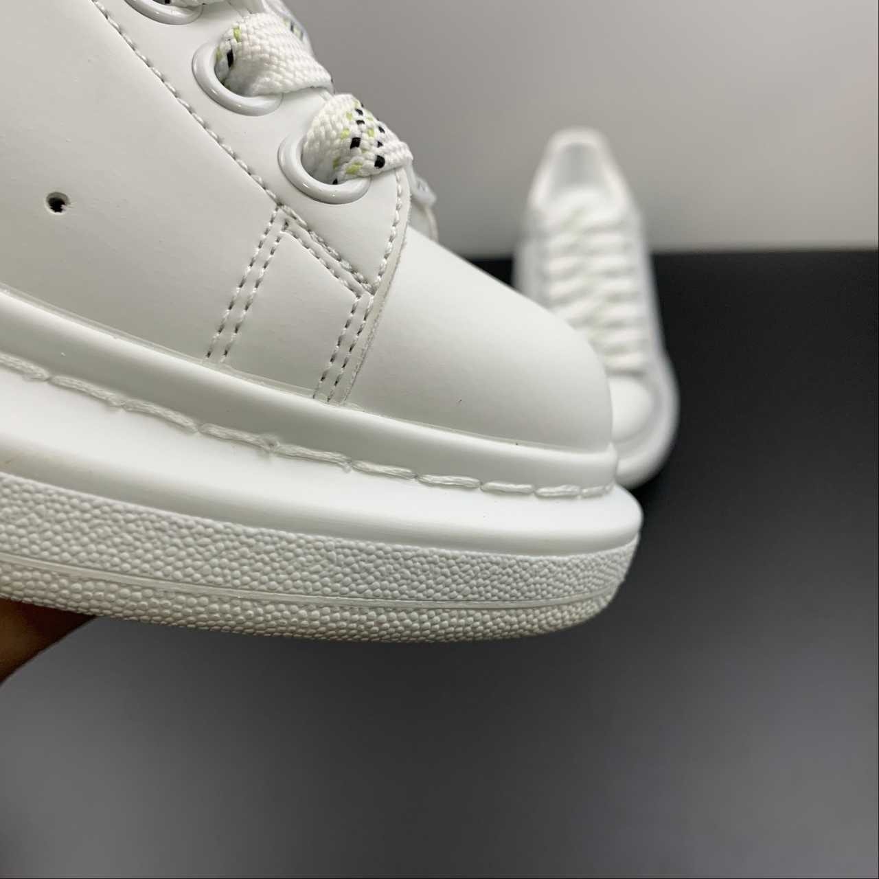 Alexander McQueen Oversized Sneaker “Beige Croc Heel” Men/Women Casual Shoes