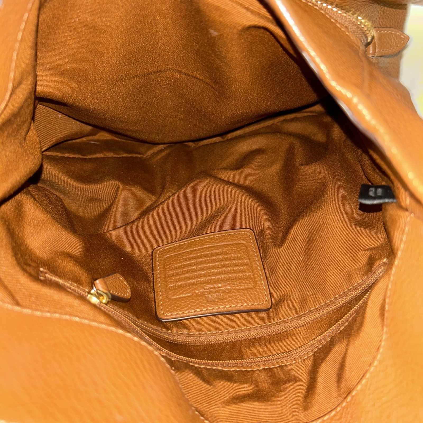 Coach Madison Phoebe 26224 Brown Pebbled Leather Hobo Shoulder Bag Purse