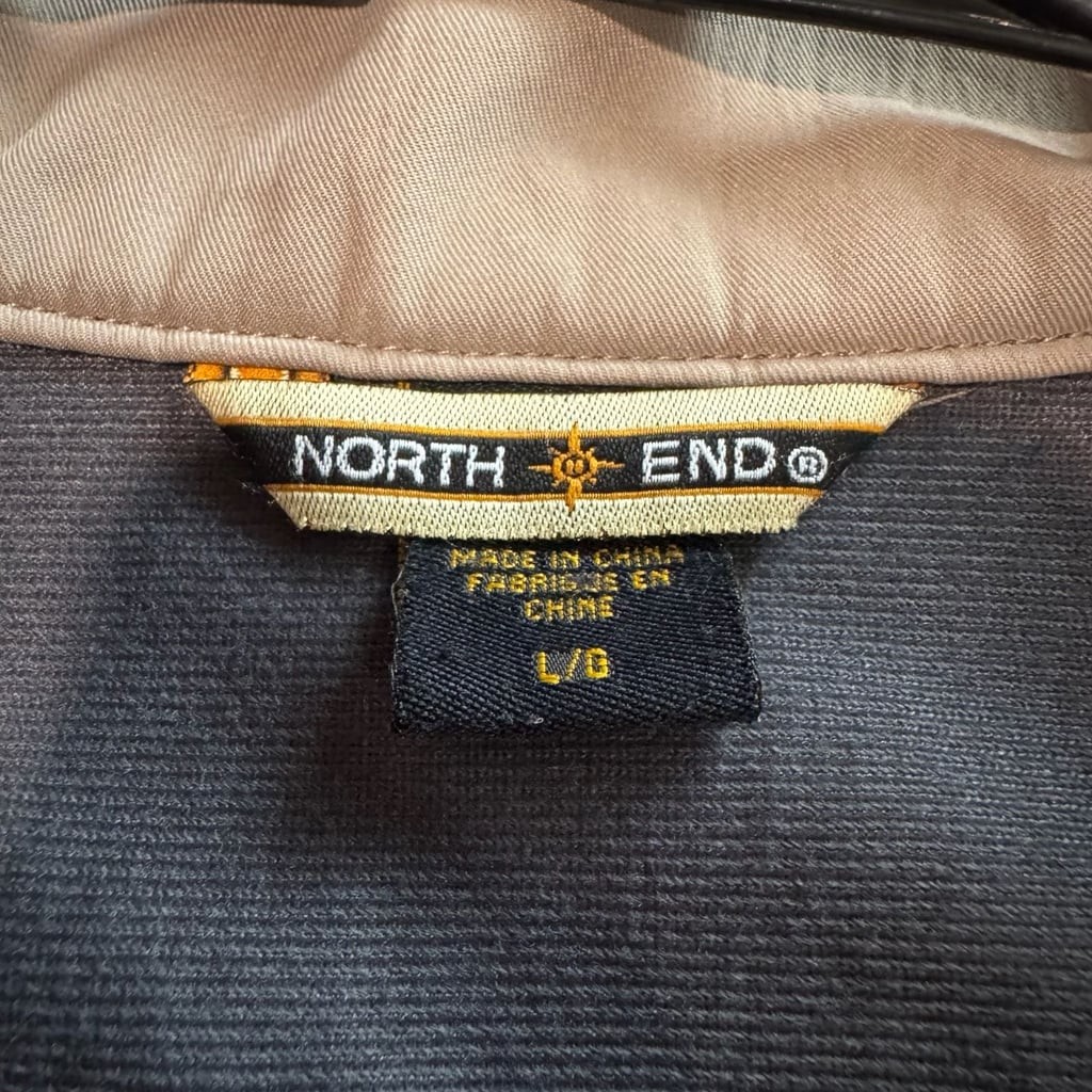North End Dunkin Donuts Soft Shell Jacket Men’s Large Brown Full Zip