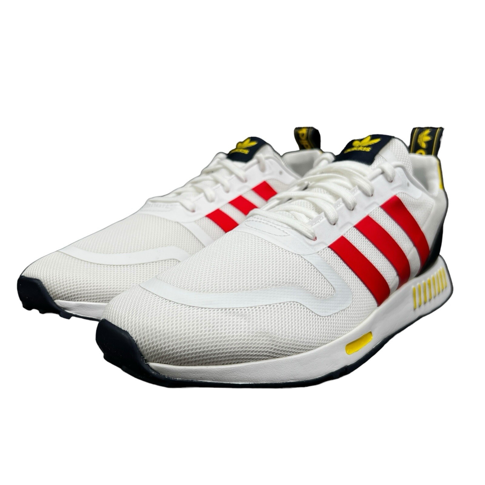 Adidas Multix White Red Yellow Black Shoes GX8378 Men’s Sizes 9 – 12