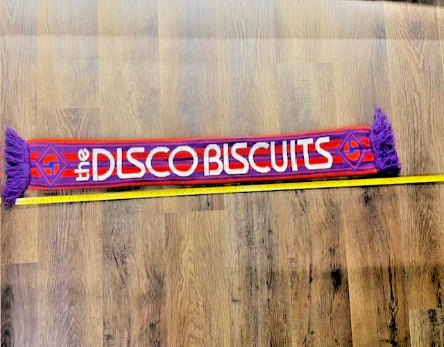 The Disco Biscuits Winter Scarf – 45 inches long – Nice – Jam Band