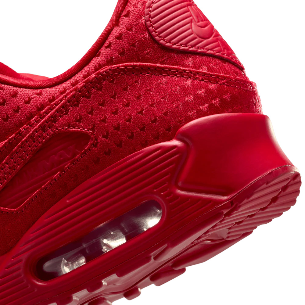NIKE AIR MAX 90 PRM ‘VALENTINES DAY’ sneakers IB6606-600 university red US 11