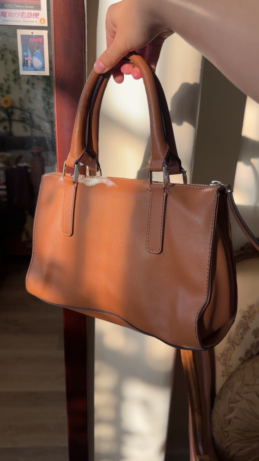 Brown GUESS vintage Y2K handbag
