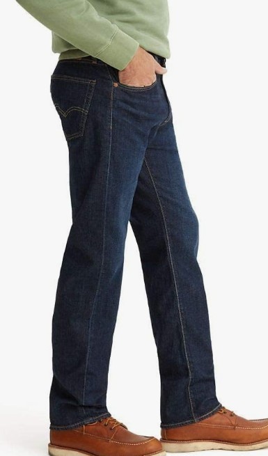 Levi’s 505 Mens Regular Fit Jean Nail Loop Knot-Dark Indigo, 30 x 32 NEW SEALED!