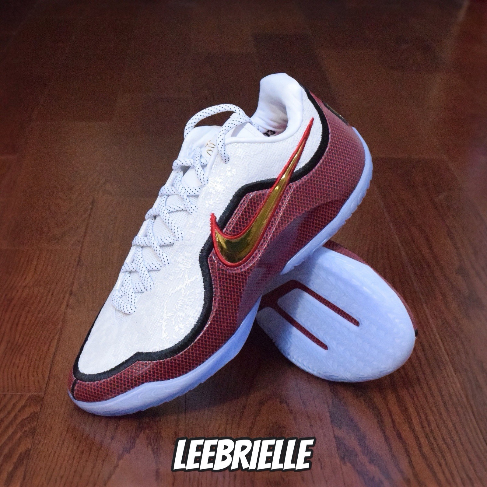 Size 15 – Nike LeBron 23 Grand Opening White Red Gold Black HJ5629-100