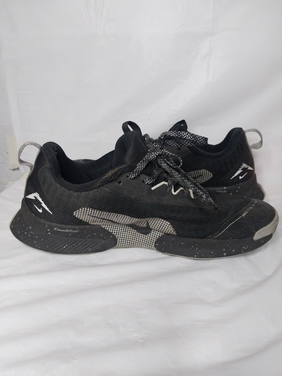 Nike Juniper Trail 3 Black Wolf Grey Sparkle White- FQ0904-001 Men’s Size 10