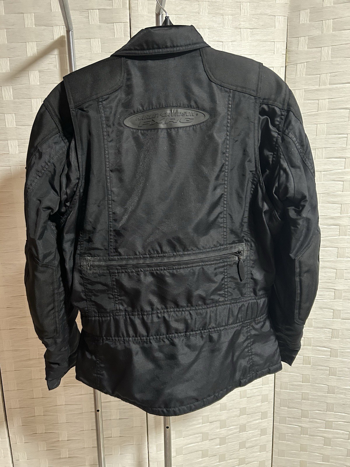 Harley Davidson Size SM Men’s FXRG NYLON 97182-01VM Armored Biker Riding Jacket