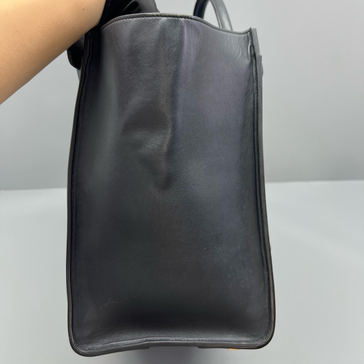 Celine Pre-Owned Authentic Satchel Colorblock 30*31*17cm Free Tracked Shipping