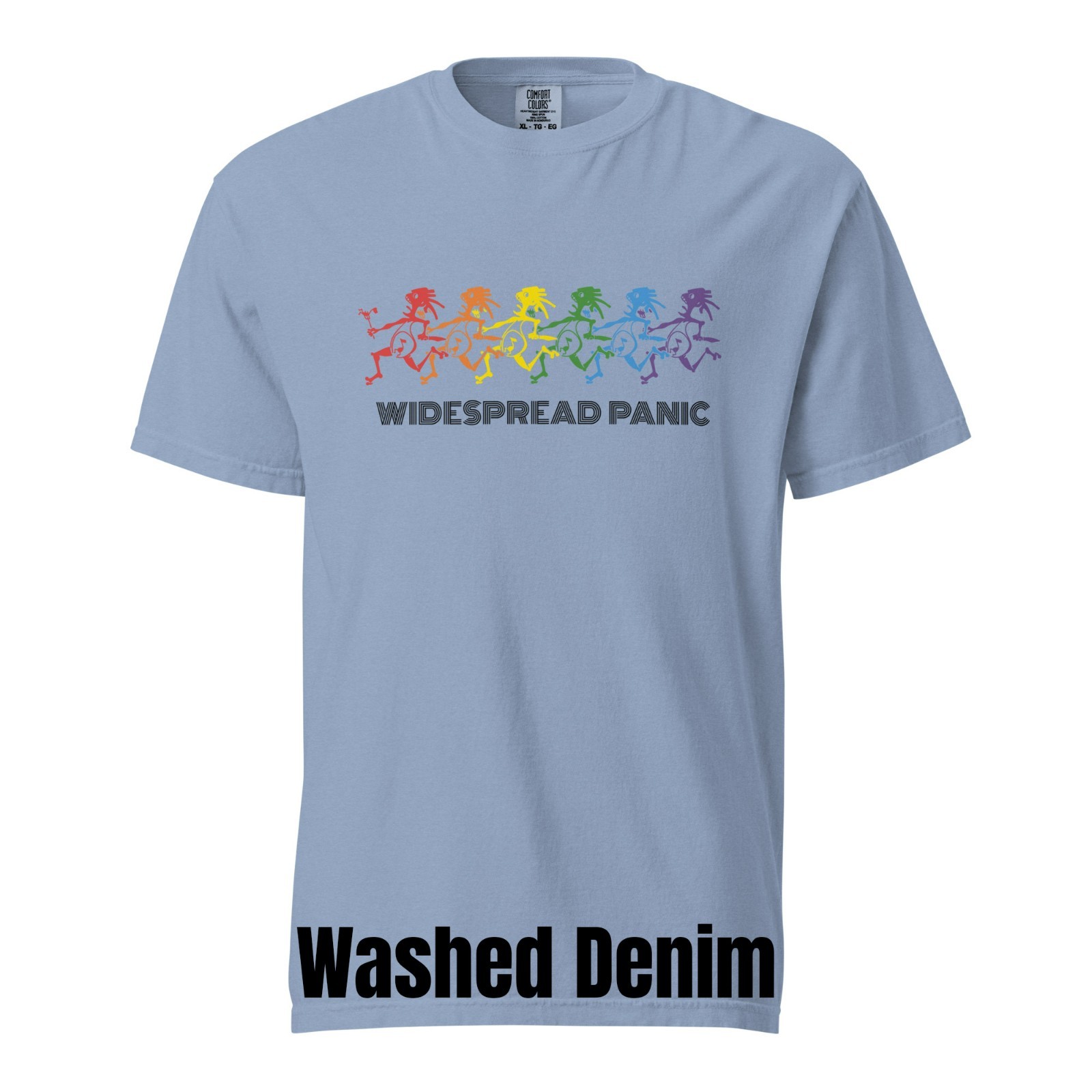 Widespread Panic Dancing Note Eaters Comfort Colors Unisex T-Shirt