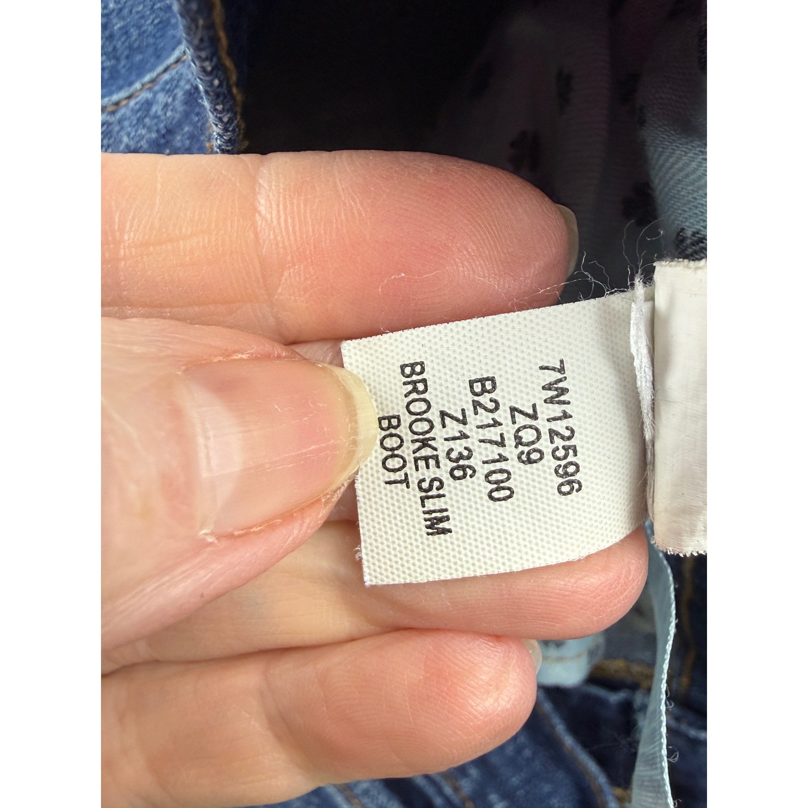 Lucky Brand Brooke Slim Boot Jeans Womens 14/32 Ankle Medium Wash Blue 7W12596