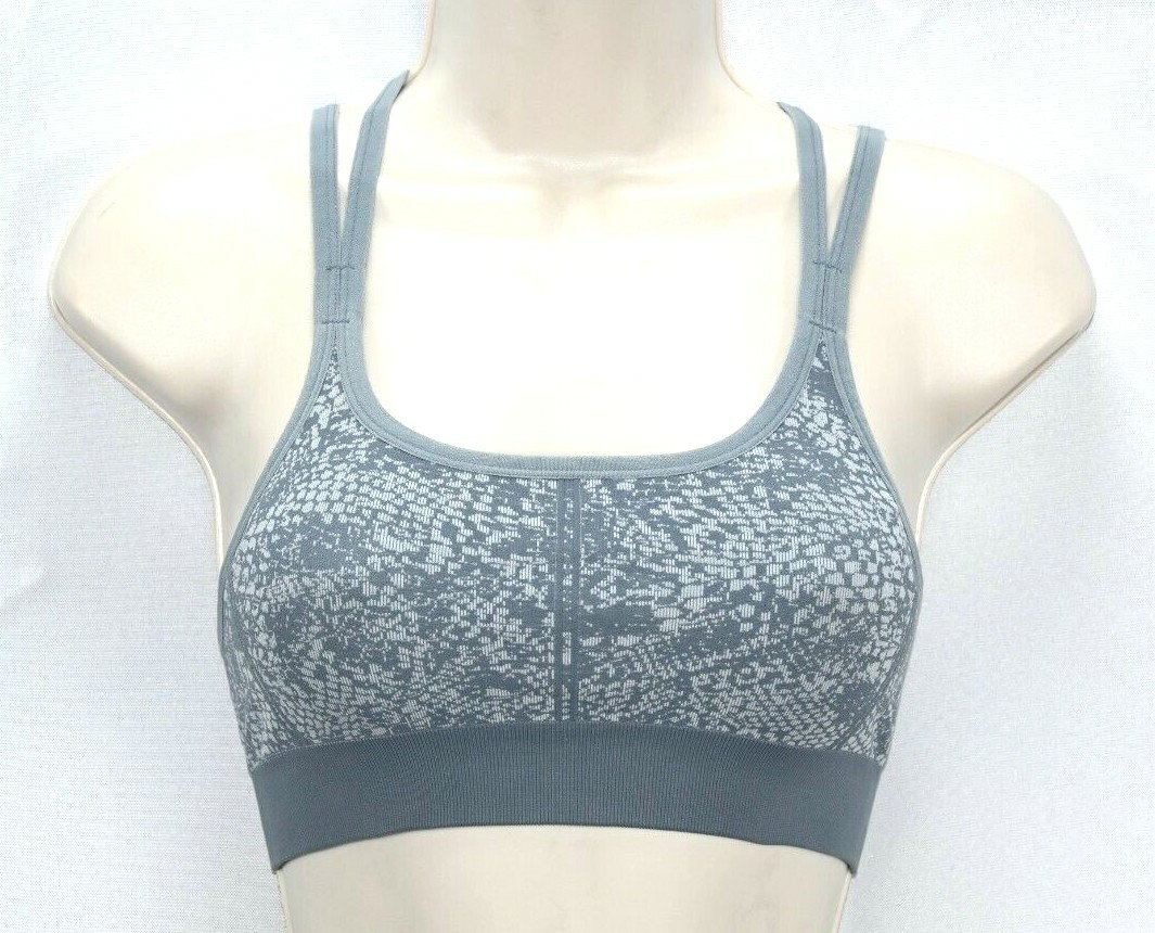 Champion gray sports bra size S RN# 15763 95% nylon 5% spandex