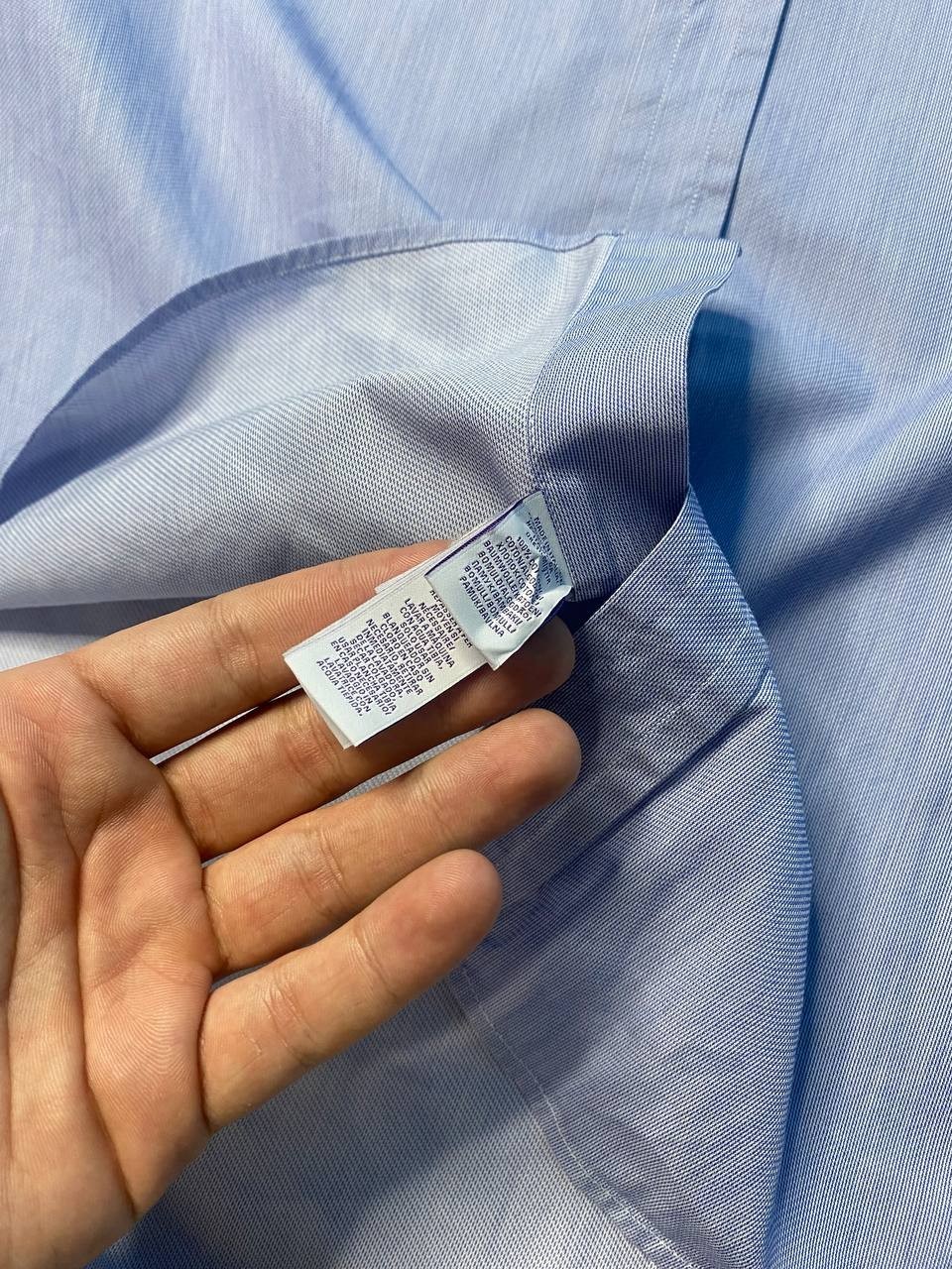 Ralph Lauren Purple Label Men’s Lavender Dress Shirt Long Sleeve Button Up 15.5