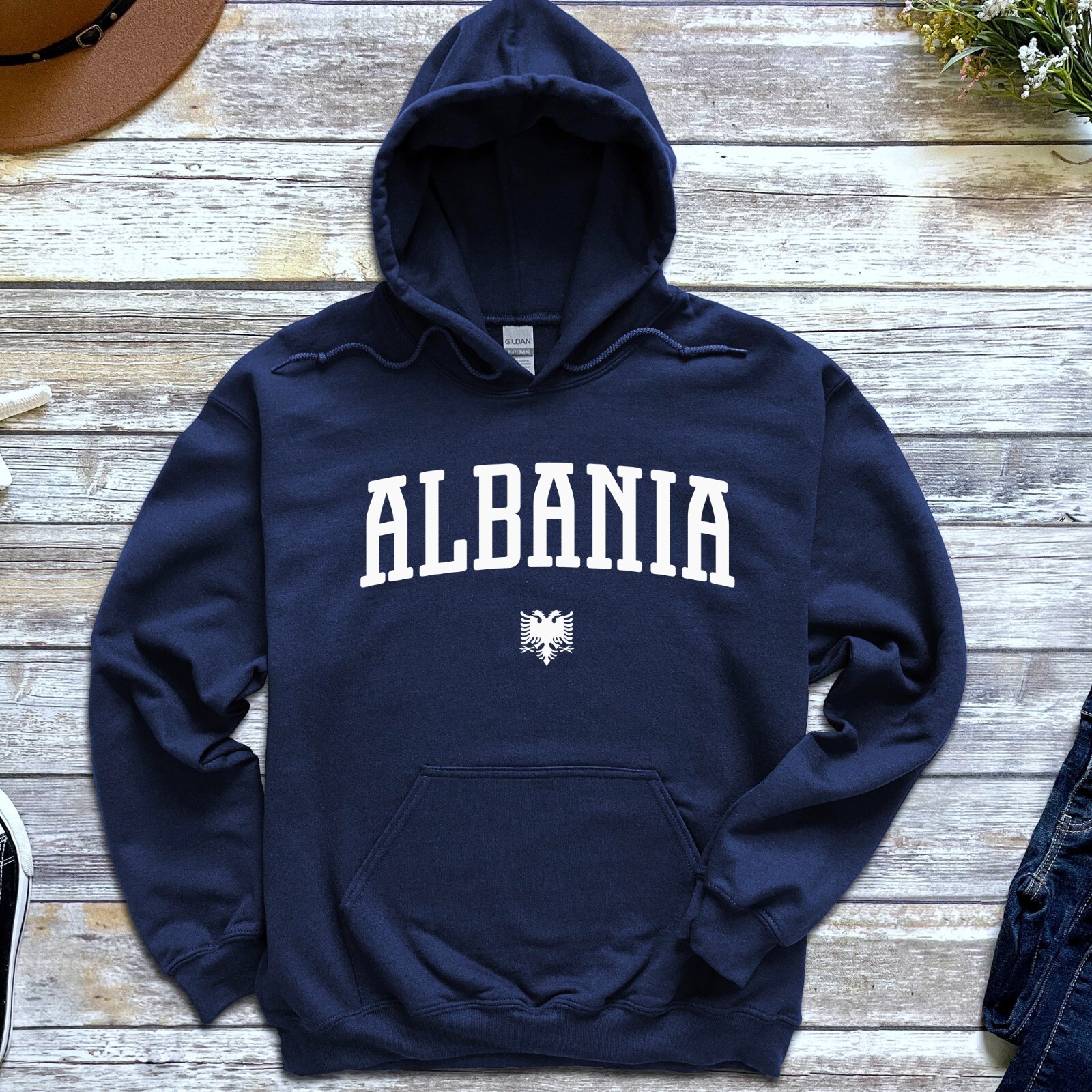 Albania Hoodie | Albania Pullover Hoodie
