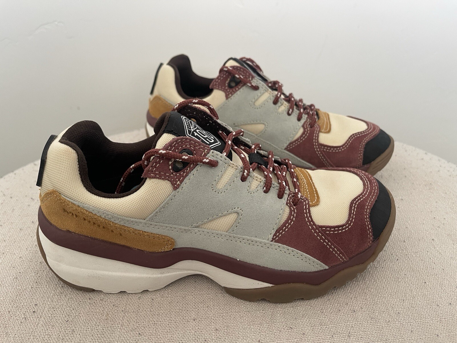 Women’s Merrell 1981 Multi-colored (Burgundy/Grey/Mustard) Walking Shoe Size 6