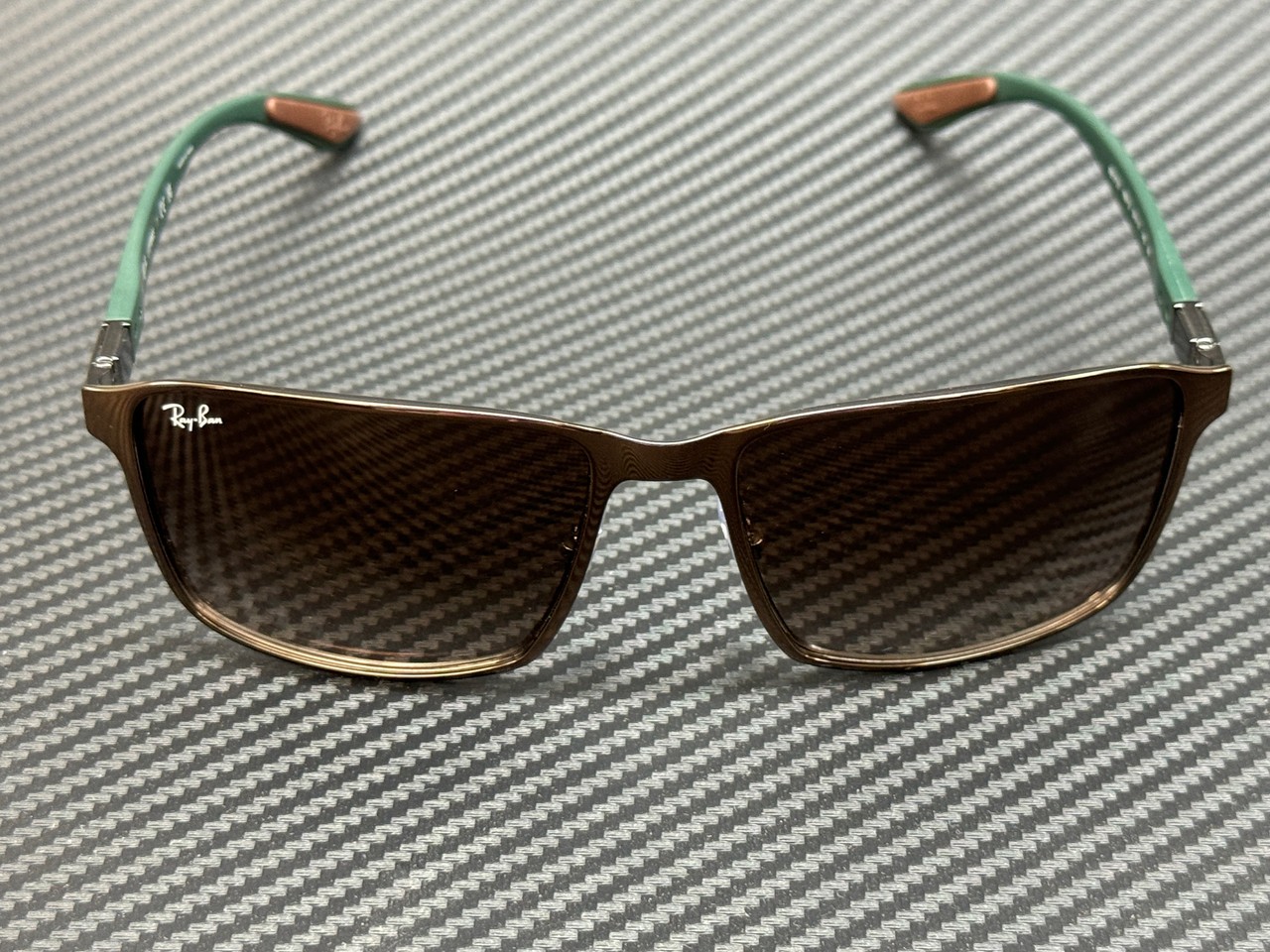 RAY BAN RB3721 188 13 Brown Gradient Unisex 59 mm Sunglasses