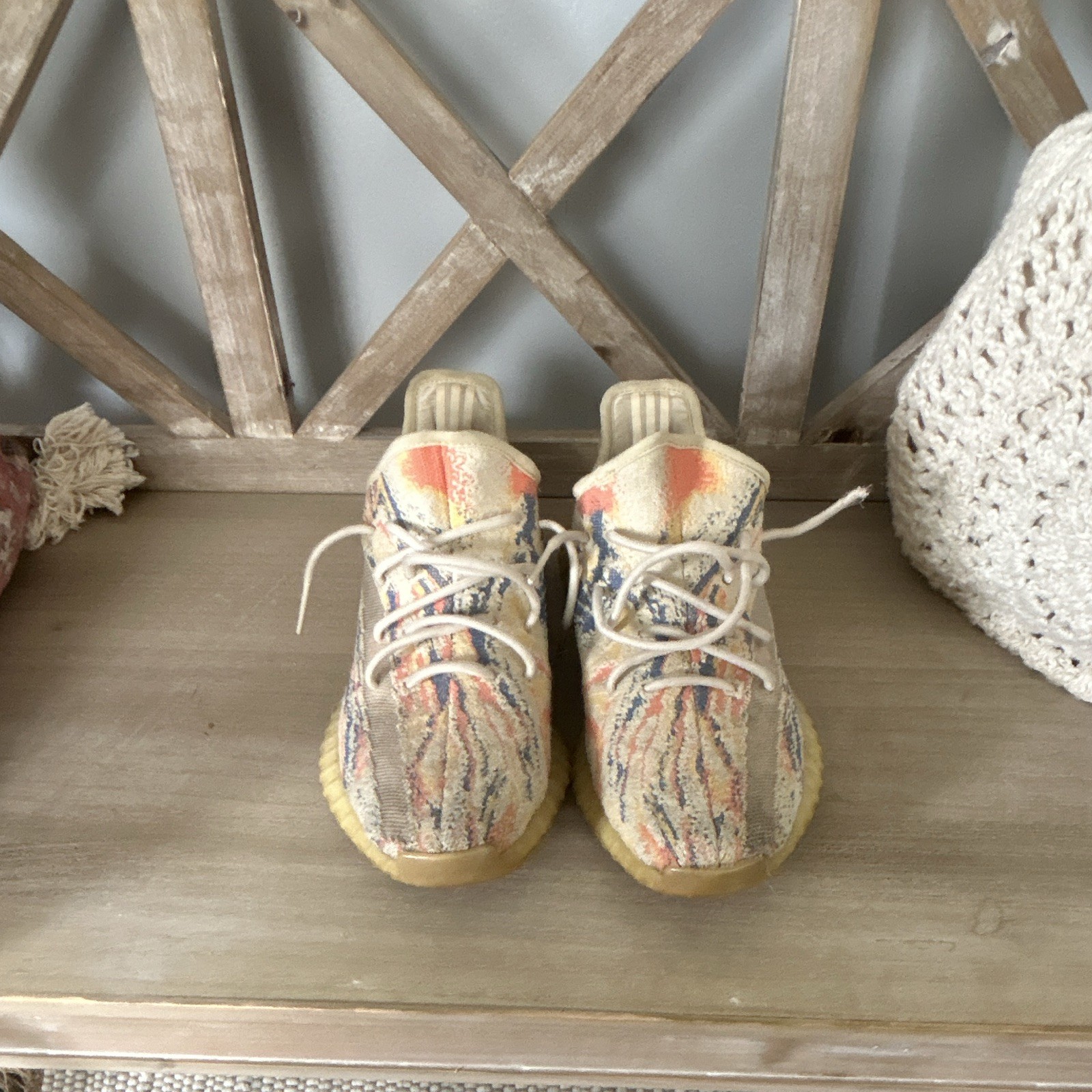 adidas Yeezy Boost 350 V2 MX Oat Beige Multicolor Low Top Lace-Up Men