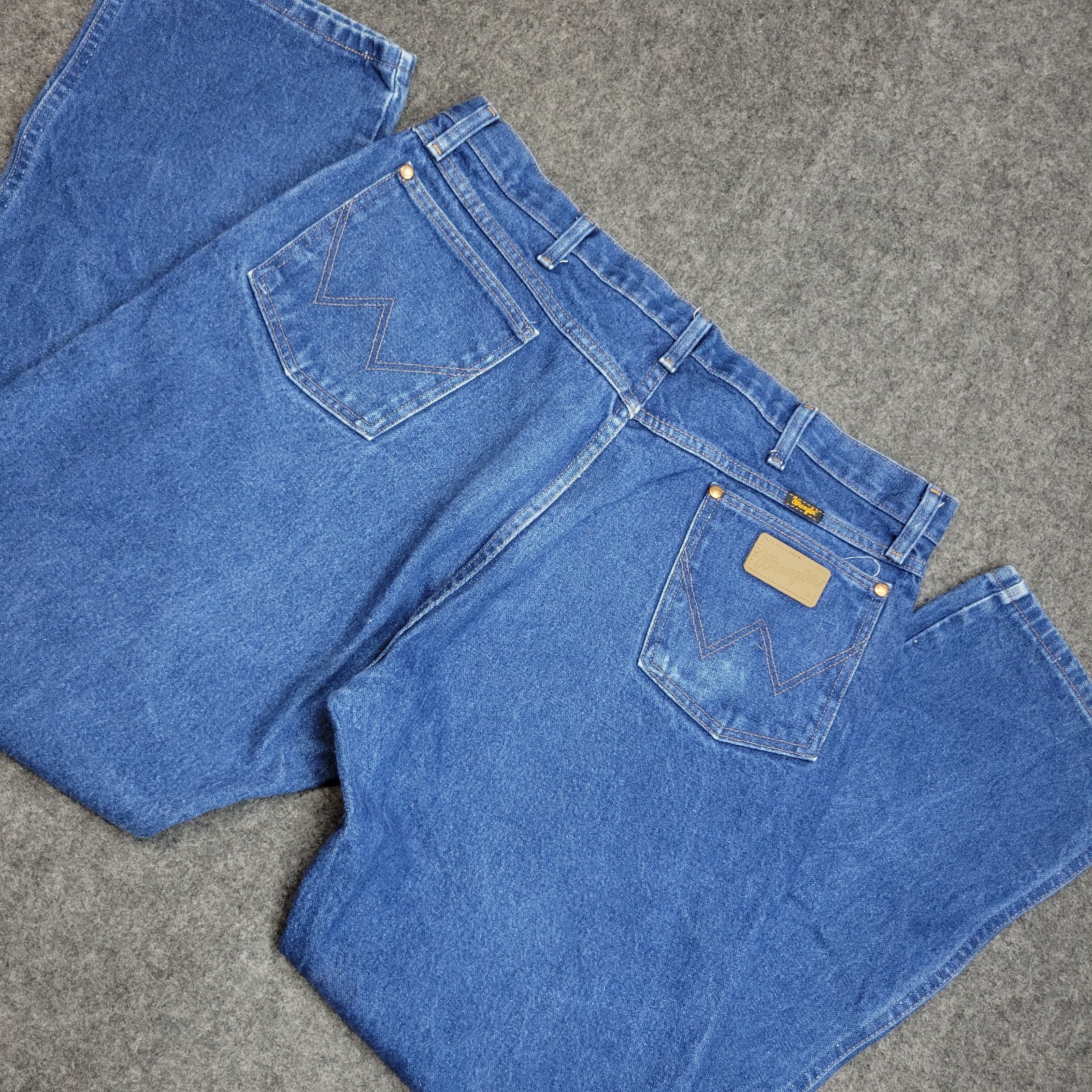Wrangler Jeans Mens 40×32 Blue 13MWZ Cowboy Cut Western Rodeo Country Workwear