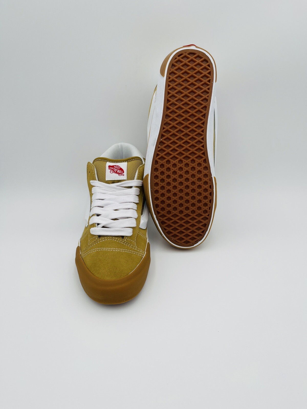 VANS Knu Skool Mid OG 2023 MEN’S SNEAKERS VN000CQ95SM BROWN CLASSIC TRUE WHITE
