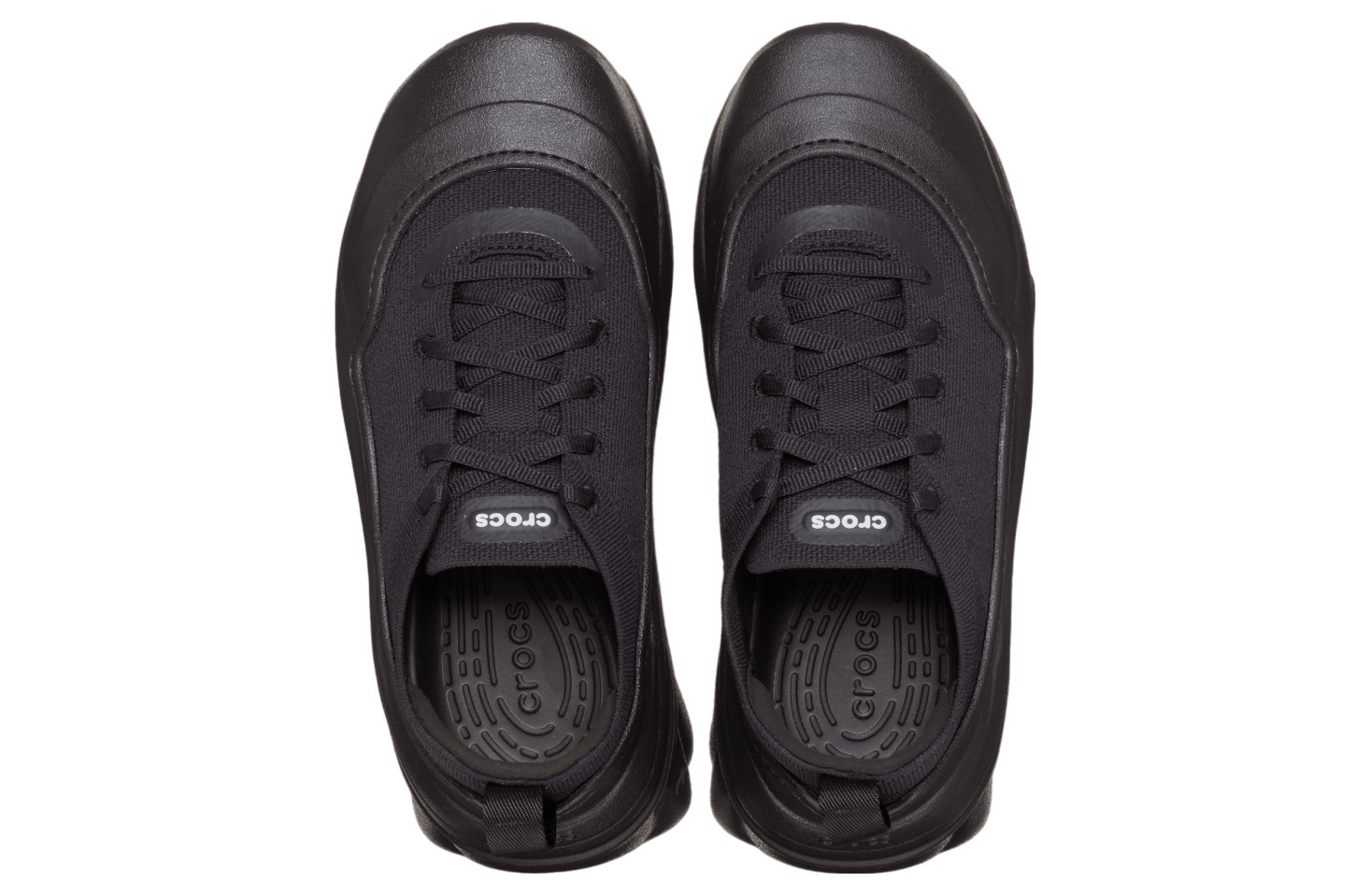 Crocs Unisex Echo Surge Sandal for Mens and Womens Black/Black (210079-060)