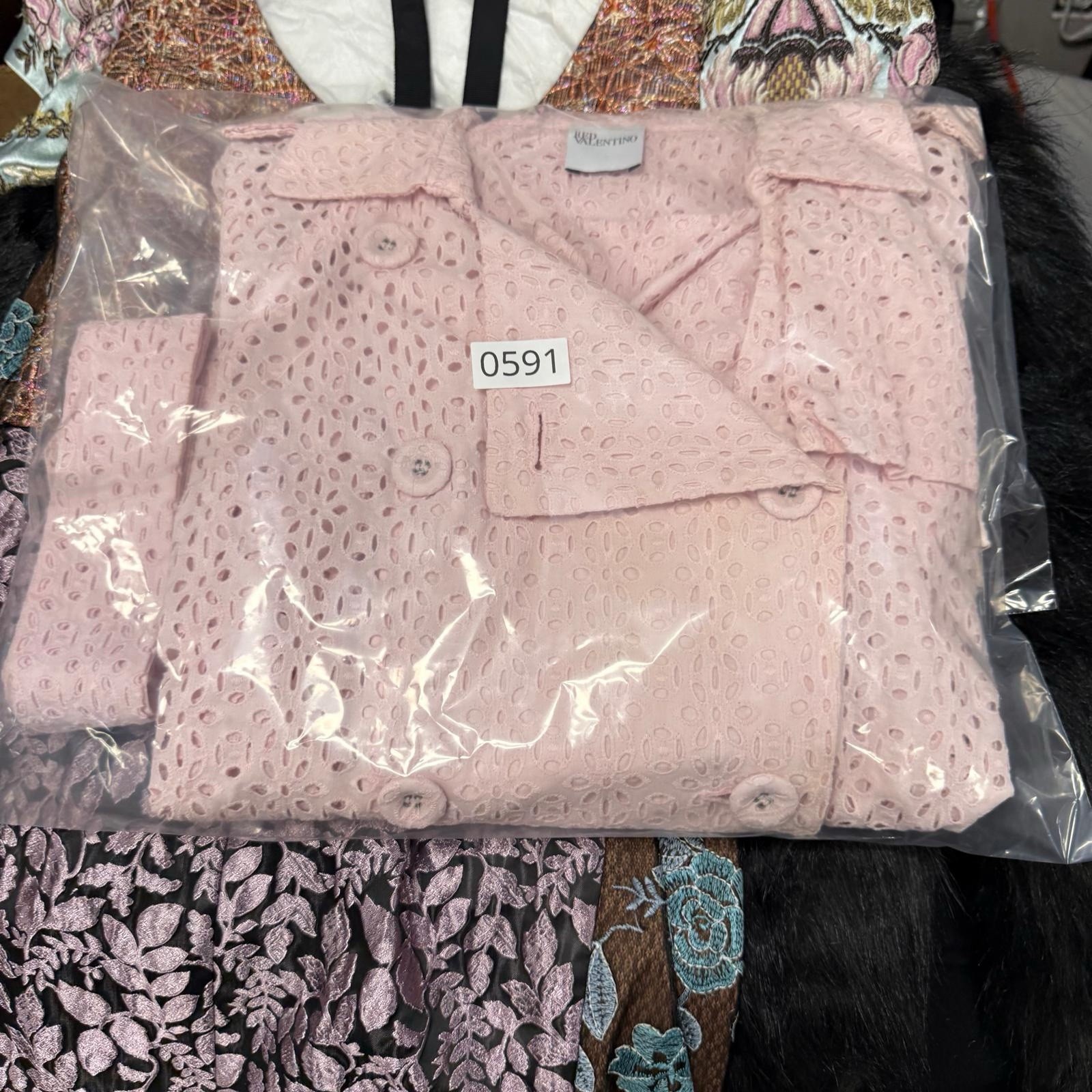 Red Valentino light pink trench coat 100% Cotton