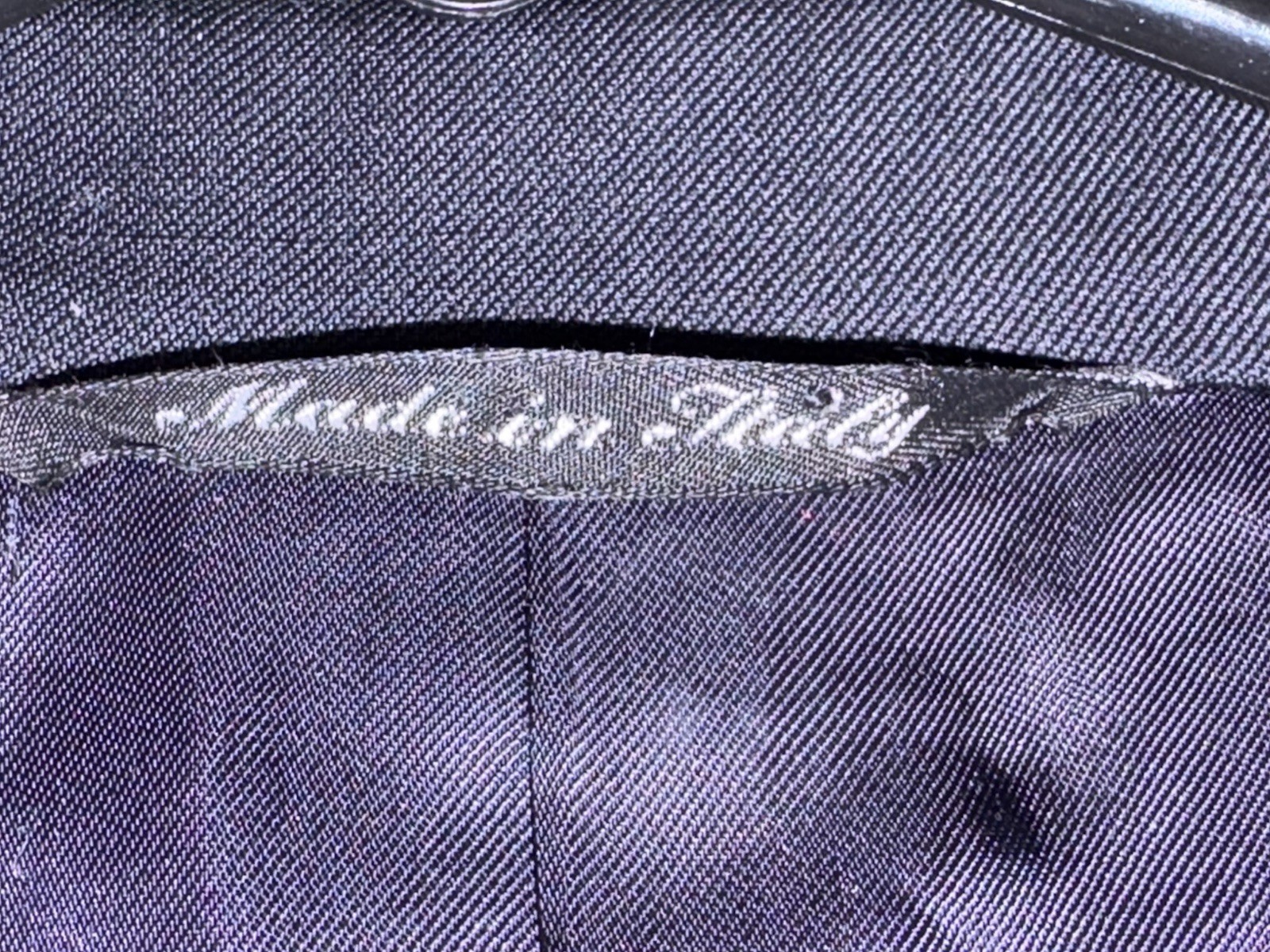 CANALI Blazer Sport Coat Jacket Men’s Sz US48 EU58 Navy Blue Wool Made In Italy