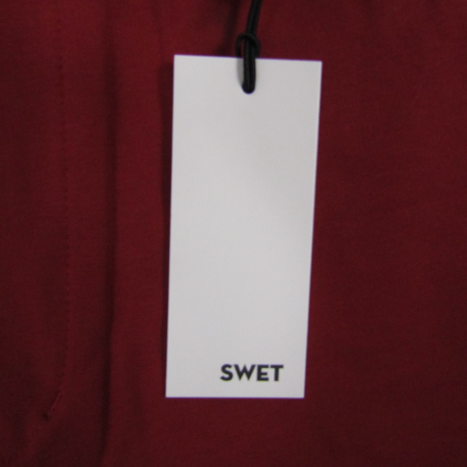 Swet Tailor NEW NWT Mens 34 Red Wine Everyday Chino Shorts Athletic Golf Comfy