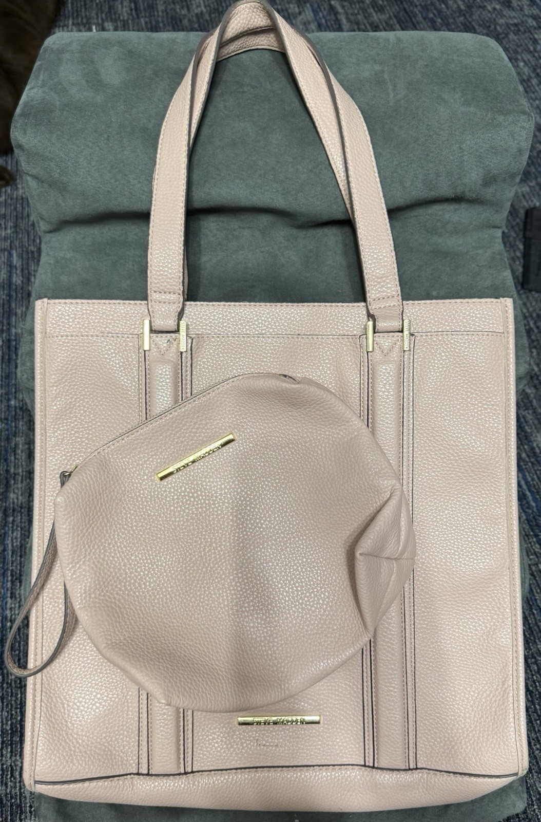 Steve Madden Large Tote With Mini Bag Bundle