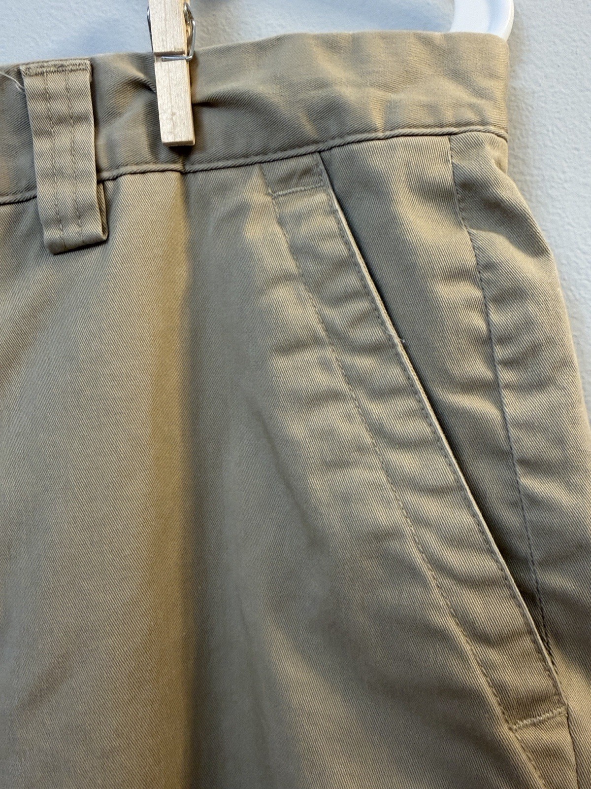 Perry Ellis Men’s Khaki Chinos Pants Tan Casual Workwear Slacks Size 32/30