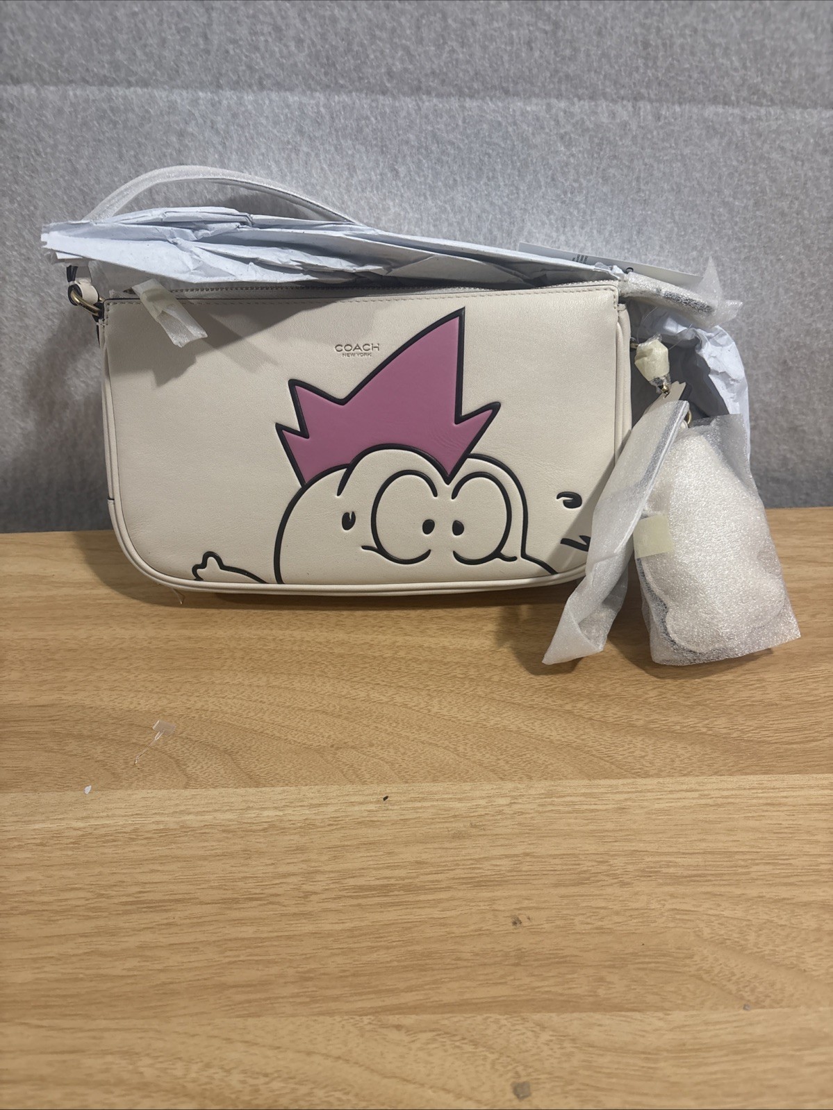 COACH x BRAIN DEAD Plaza Bag Darby Dino and Charm NWT