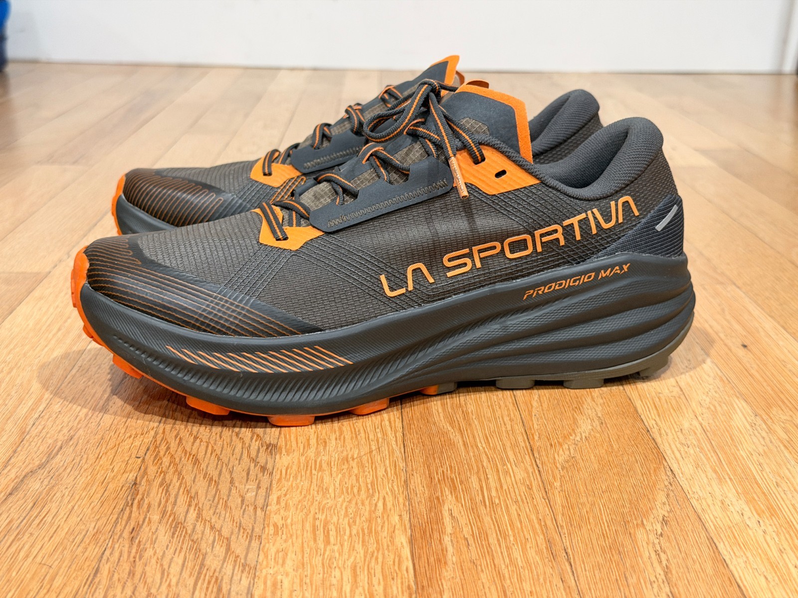 NEW La Sportiva Prodigio Max Trail Running Shoes Mens 10.5 EU 43.5 Mocha Marmala