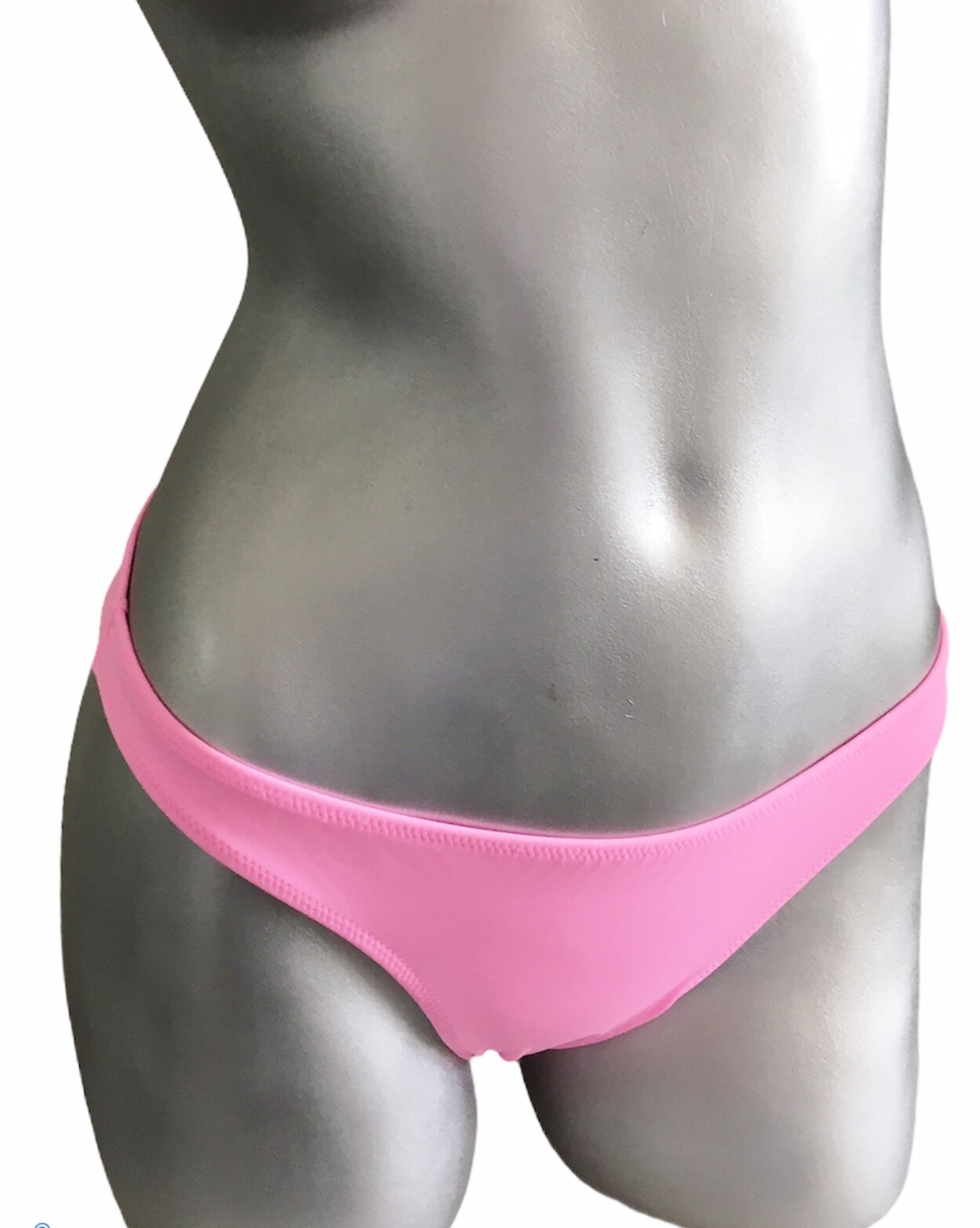 Victorias Secret VS Zuma Itsy Ruched Back Bikini Swim Bottom Pink Splash L Nwt
